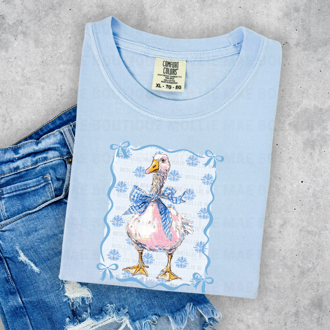 Coquette Garden Bunny Graphic Tee