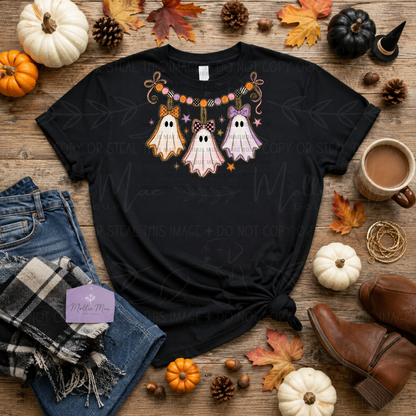 Ghostie Necklace Graphic Tee