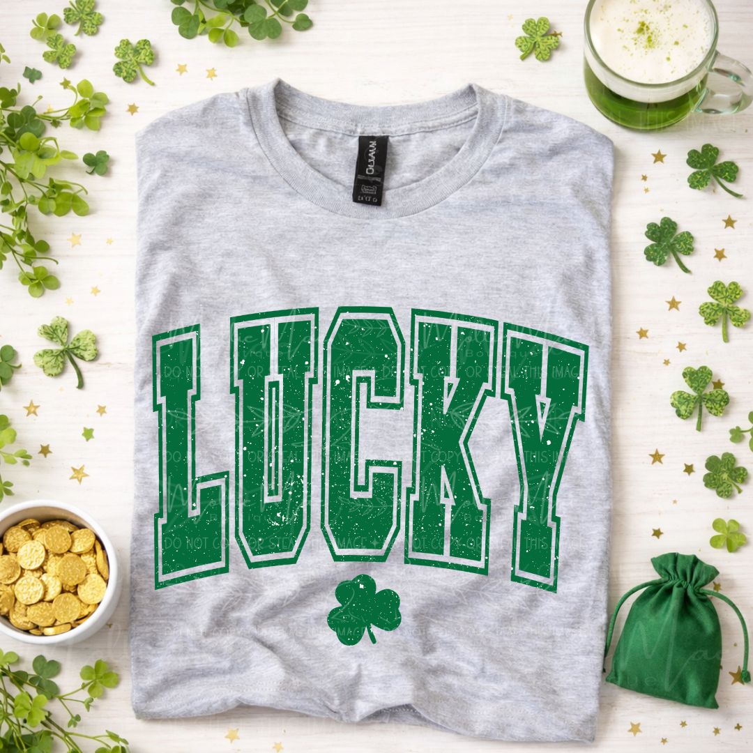 Lucky Varsity Graphic Tee