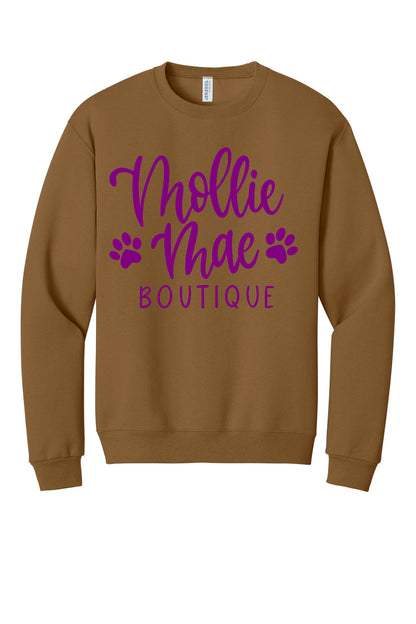 Oversized Pumpkin Face WITH Monogram - Pre-order Sweatshirt
