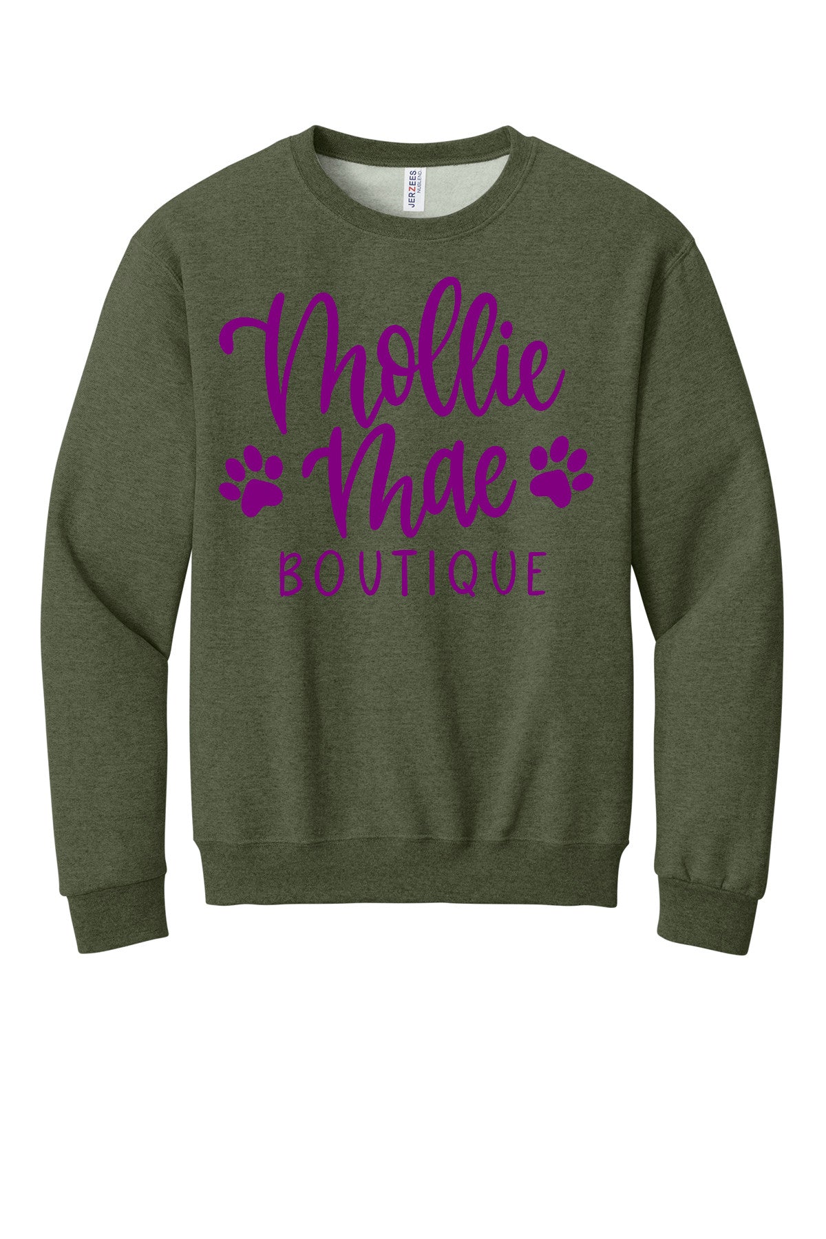 Oversized Pumpkin Face WITH Monogram - Pre-order Sweatshirt