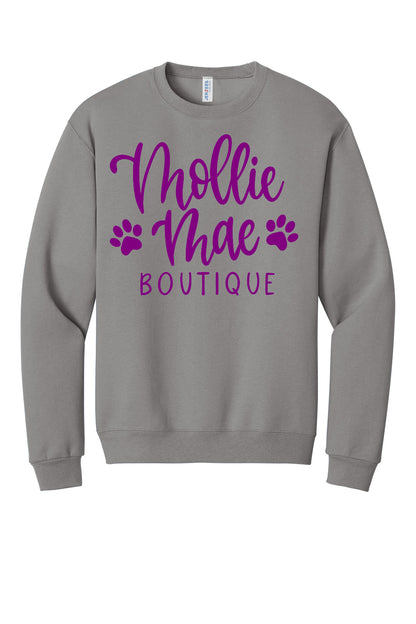 Oversized Pumpkin Face WITH Monogram - Pre-order Sweatshirt