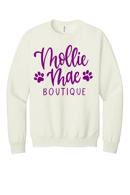 Oversized Pumpkin Face WITH Monogram - Pre-order Sweatshirt