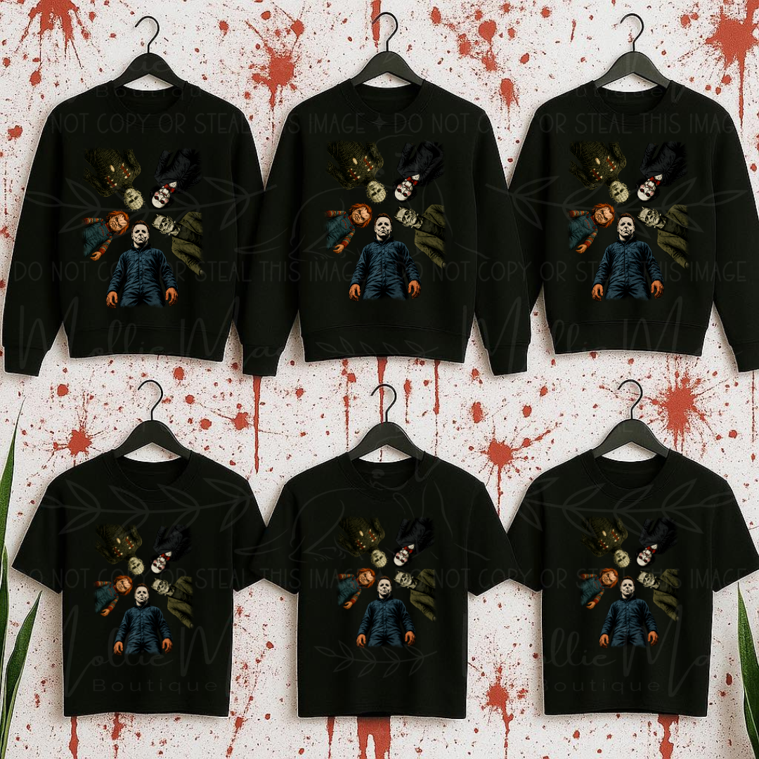 Fright Night Icons Graphic Tee or Sweatshirt