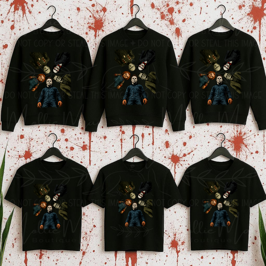 Fright Night Icons Graphic Tee or Sweatshirt