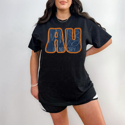 SEC College Faux Knit Graphic Sweatshirt or Tee