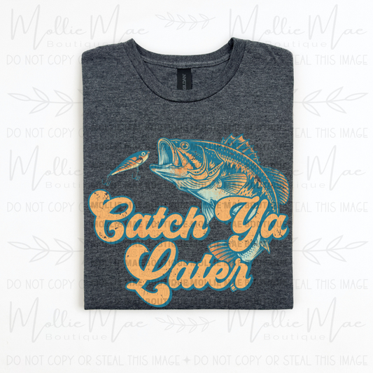 Retro Catch Ya Later Graphic Tee