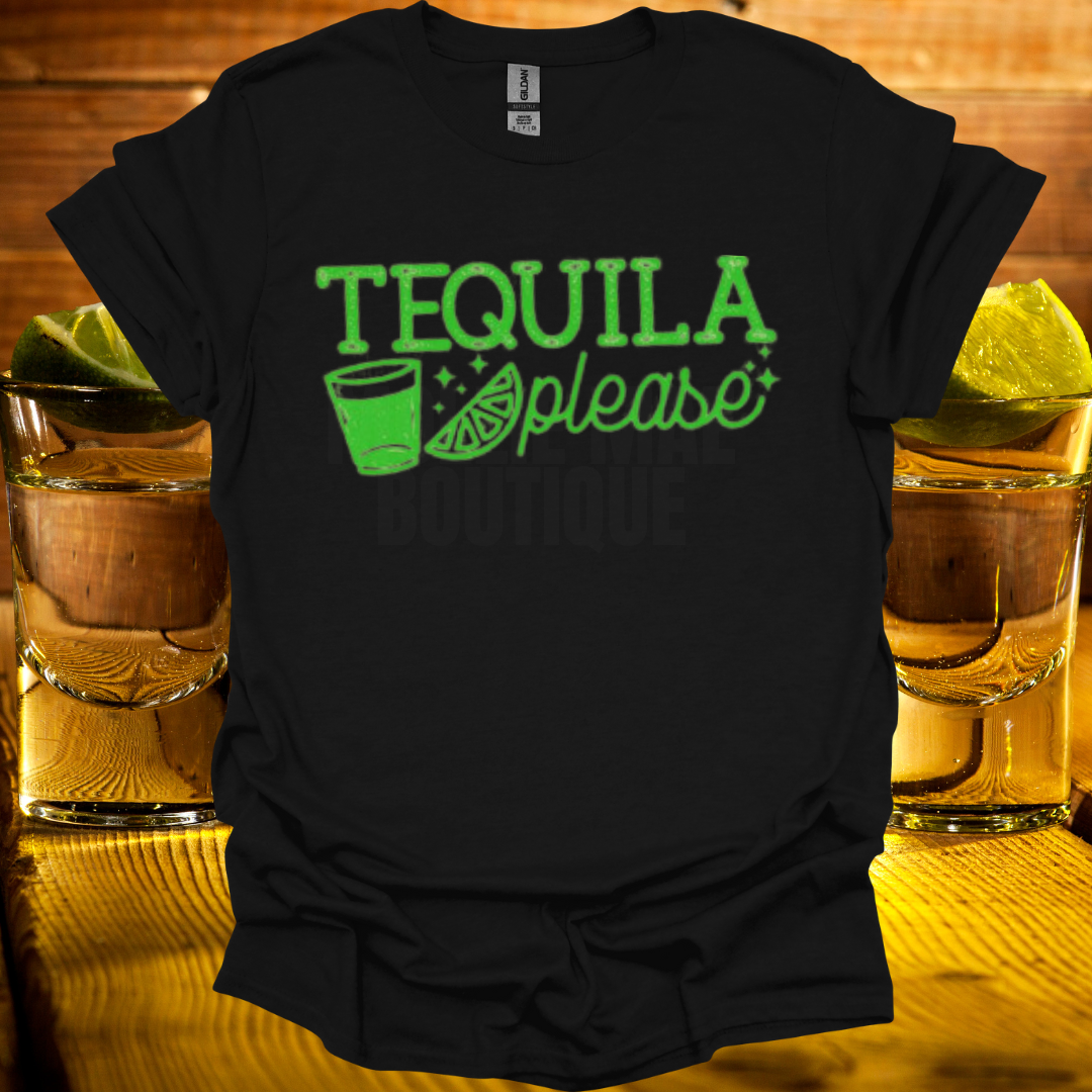 Tequila Please Graphic Tshirt