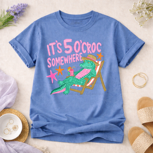 5 O’Croc Somewhere Graphic Tee