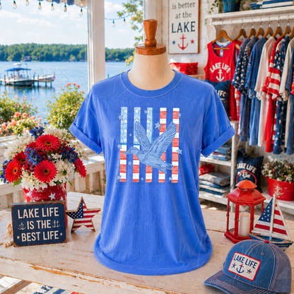 Independence Duck Patriotic Graphic Tee