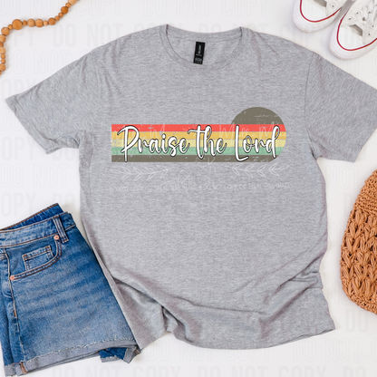 Praise The Lord - Retro Graphic Tee