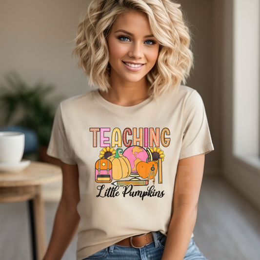 Teaching Little Pumpkins Graphic Tshirt