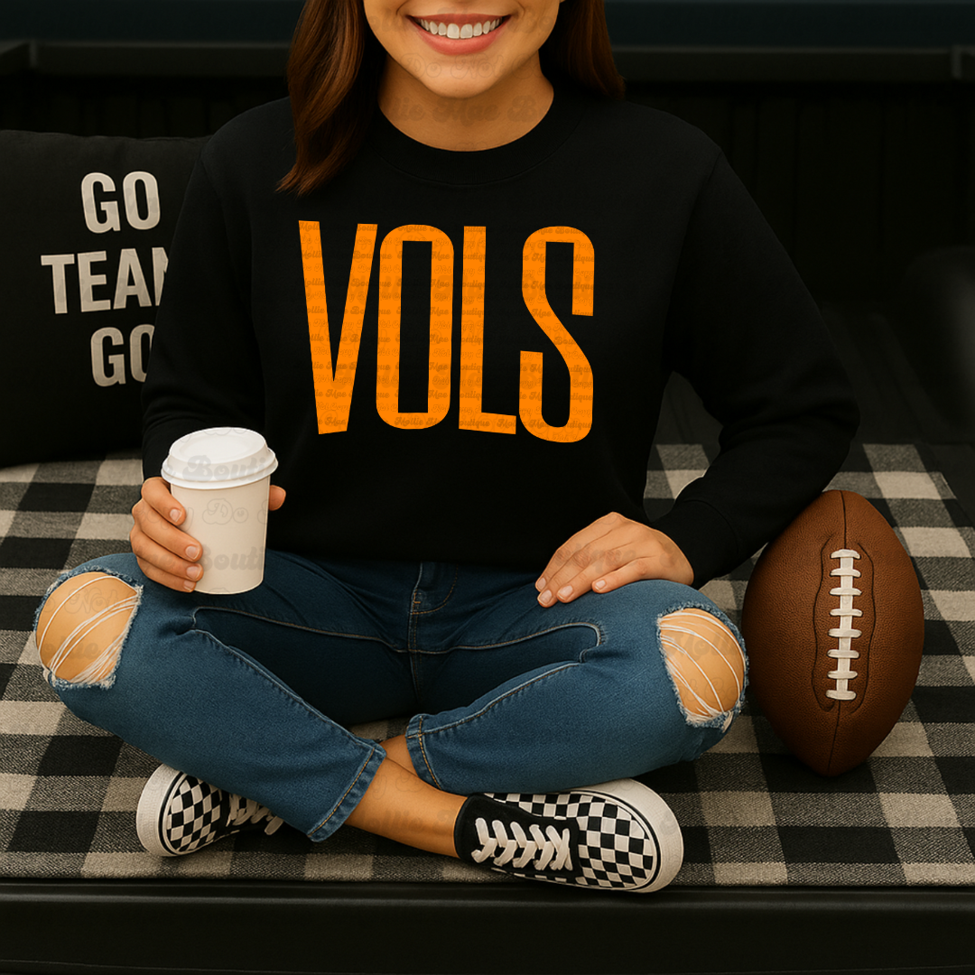 VOLS Oversized Print Graphic Tee or Sweatshirt