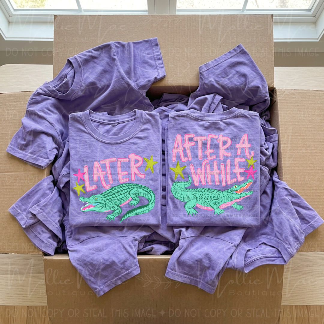 Later Gator / After While Crocodile Graphic Tee