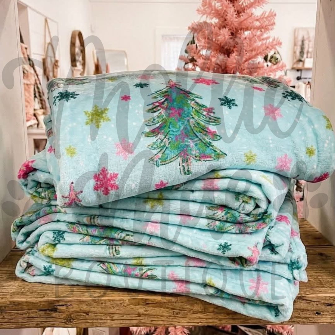 Christmas Tree Blanket - Preorder