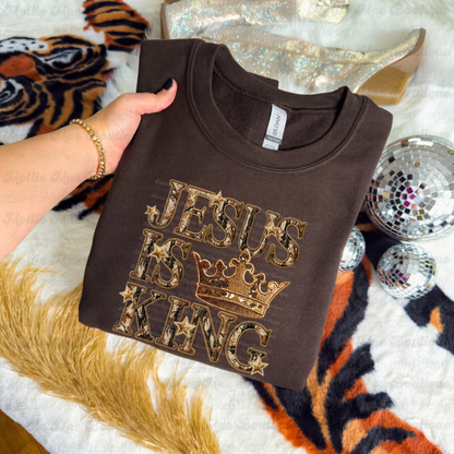 Jesus Is King Graphic Tee or Sweatshirt