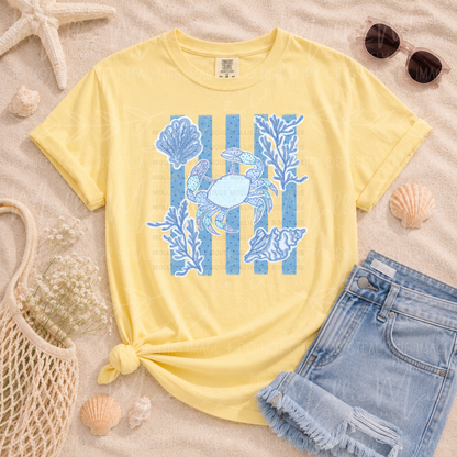 Blue Ocean Life Graphic Tee