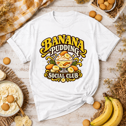 Banana Pudding Social Club Graphic Tee