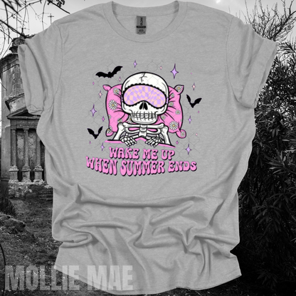 Wake Me When Summers End Graphic Tshirt