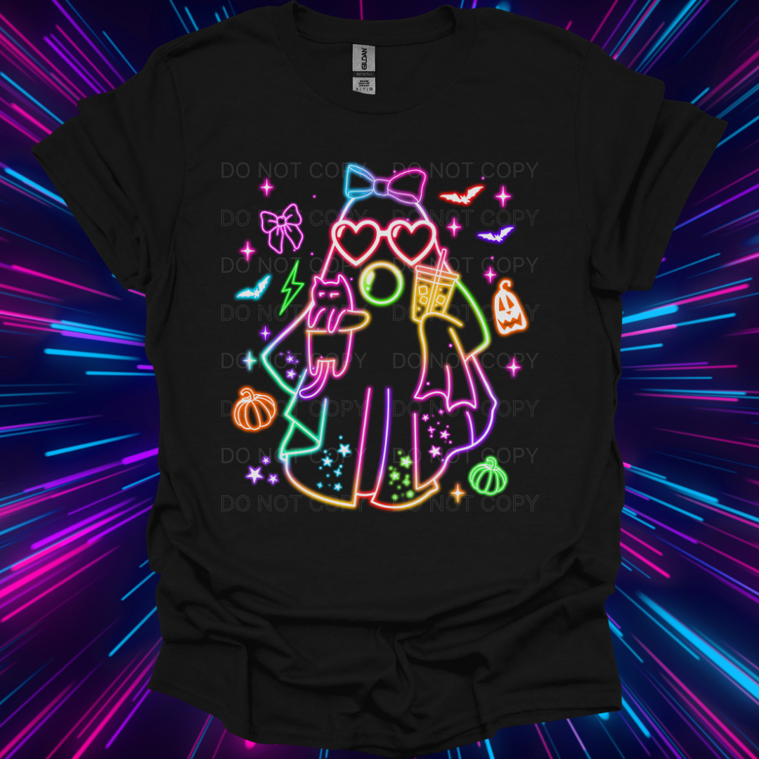 Neon Ghostie Tshirt