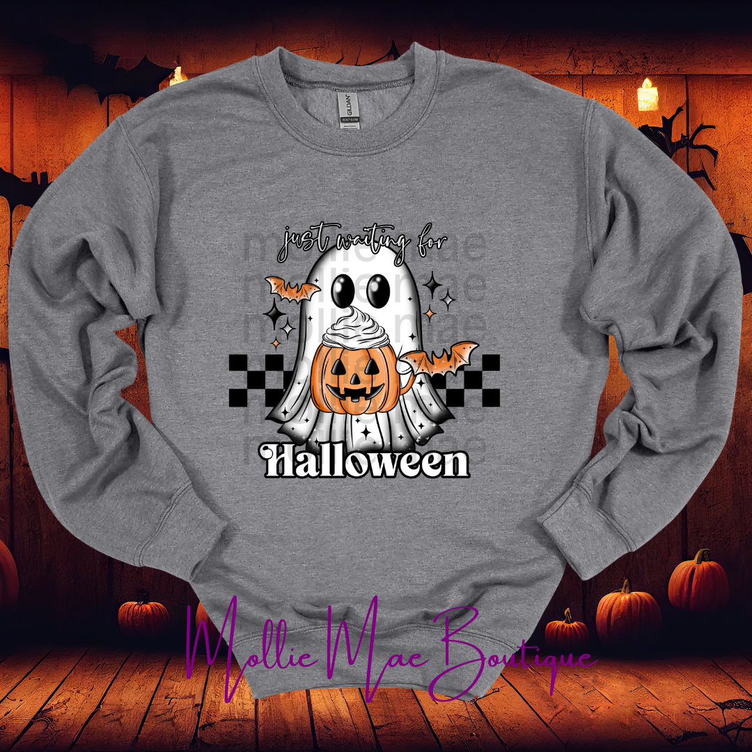 Waiting For Halloween Sweatshirt