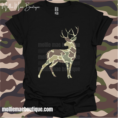 Camo Deer Tshirt