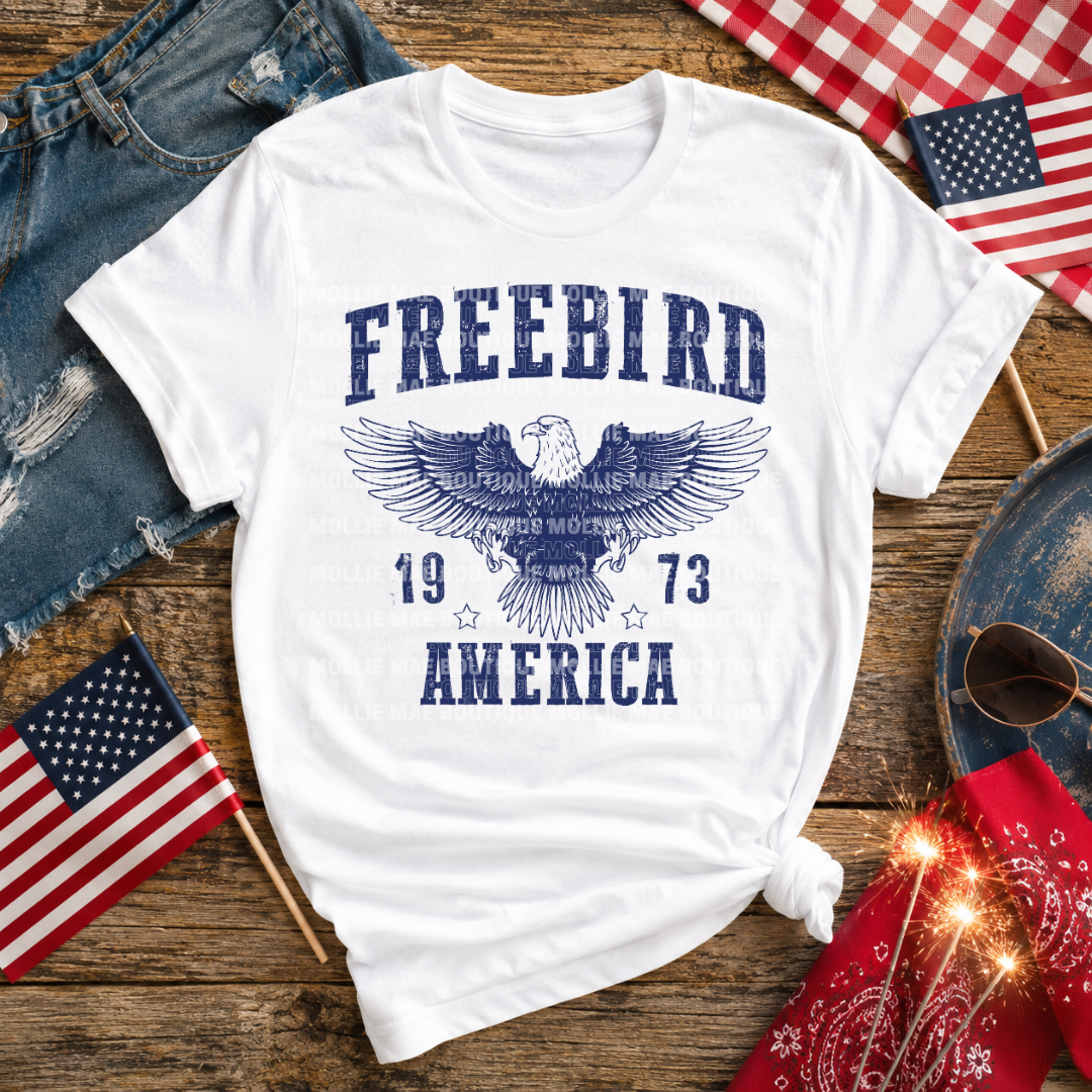 Free Bird America Graphic Tee