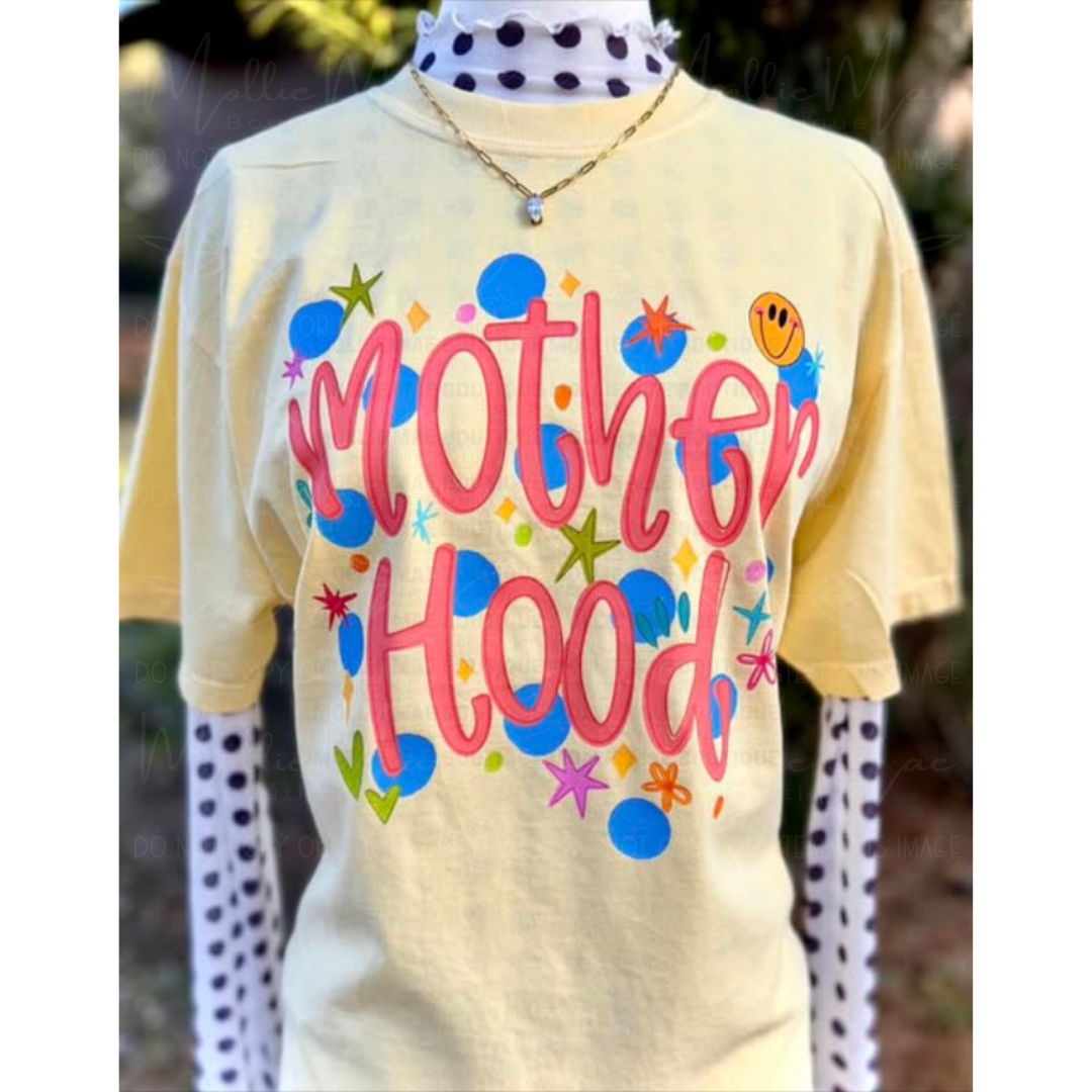 Motherhood Doodle Graphic Tee