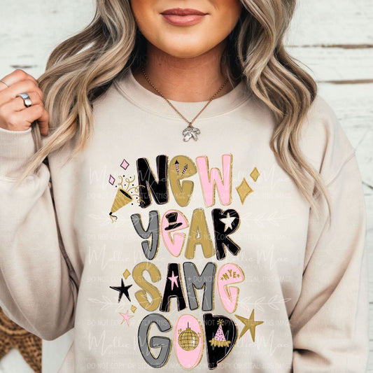 New Year Same God - Pink