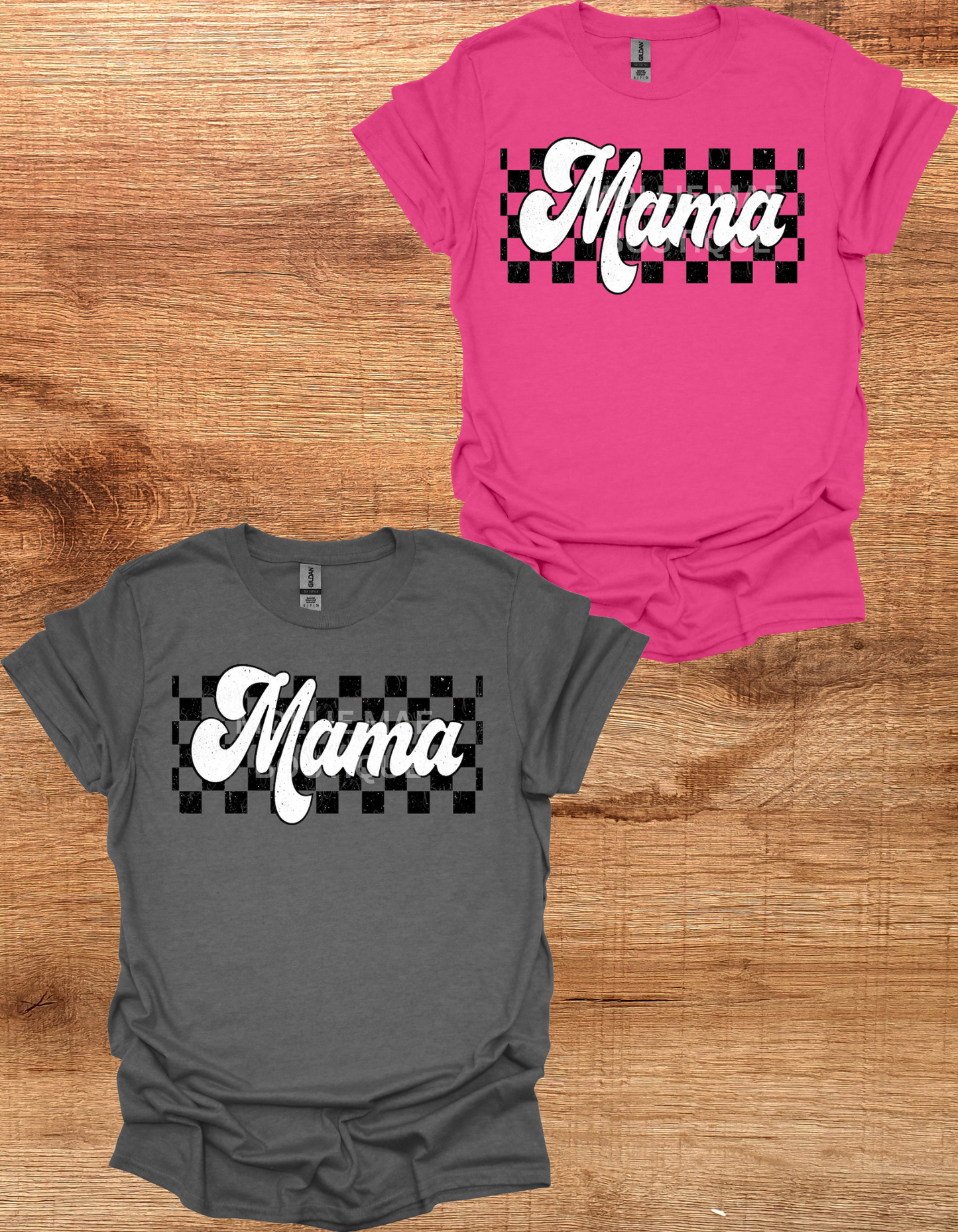 Retro Distressed "Mama" Tshirt