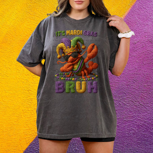 It’s Mardi Gras, Bruh Graphic Tee