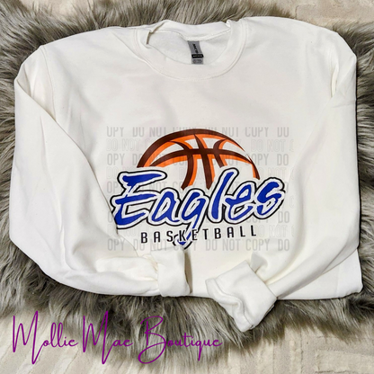 Eagles Basketball - Color