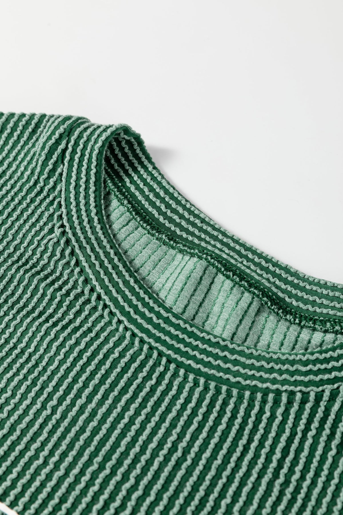 evergreen MERRY JOLLY Christmas long sleeve corded boutique top