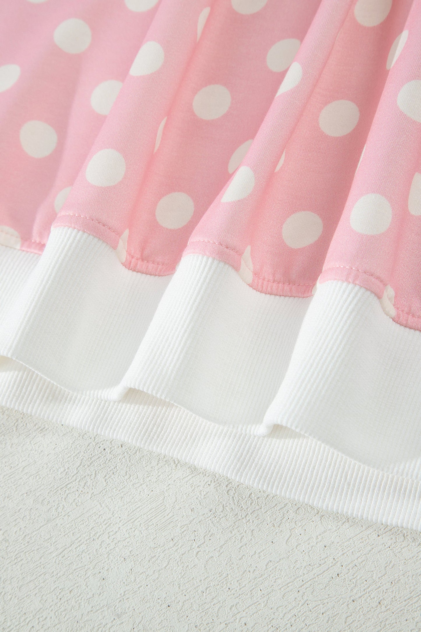Polka Dot Mock Neck Top & Pants Set