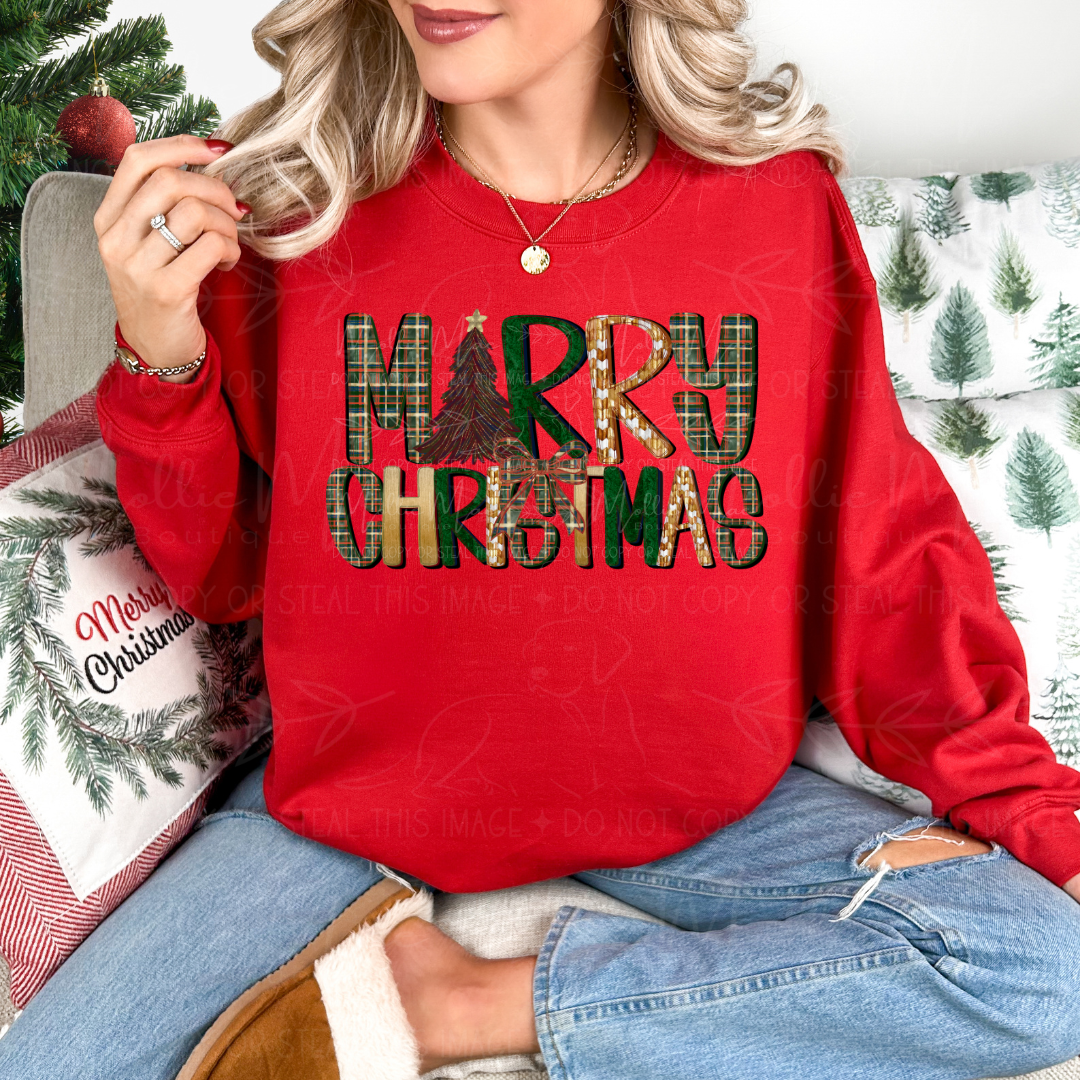 Heritage Merry Christmas Sweatshirt