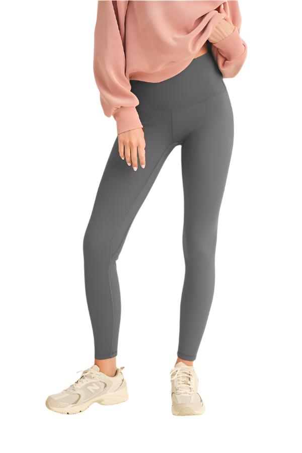 Yelete Luxe Full Size Fleece Lined High Waisted Leggings