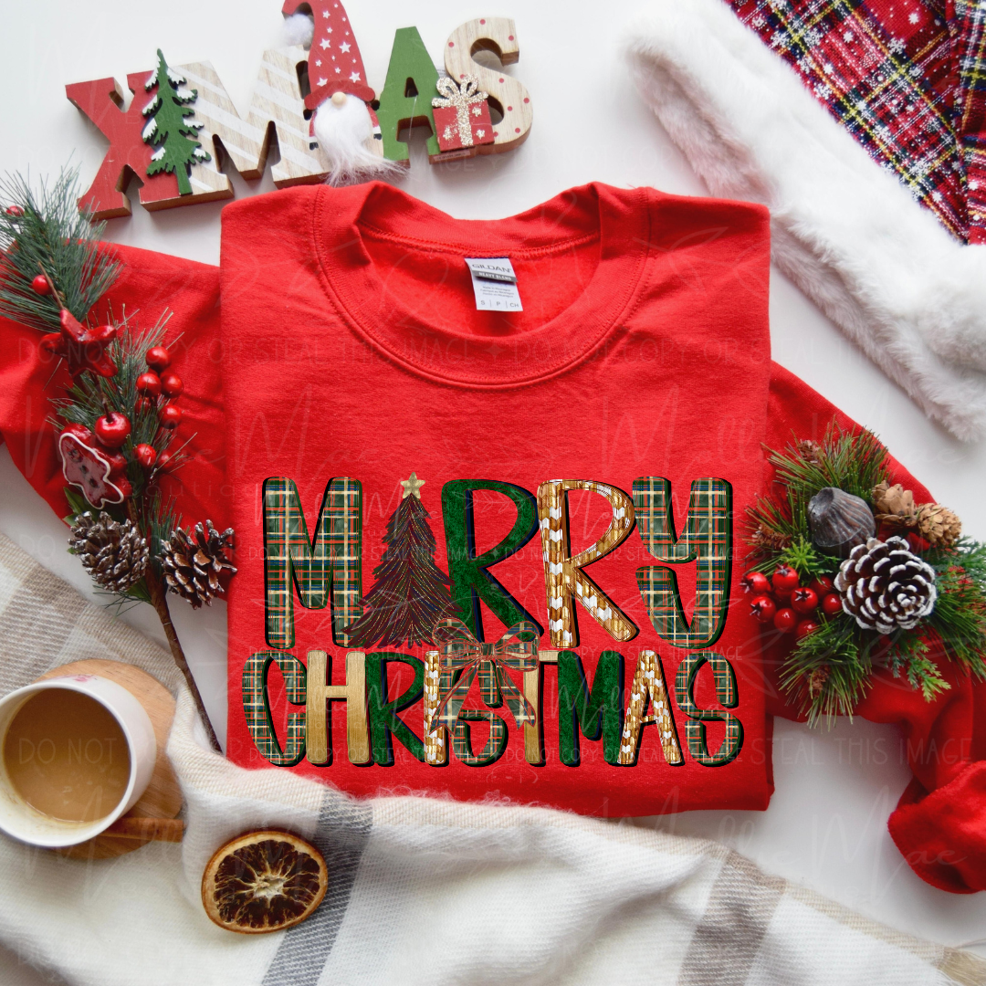 Heritage Merry Christmas Sweatshirt
