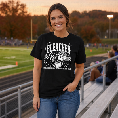 Bleacher Ref Football Graphic Tee