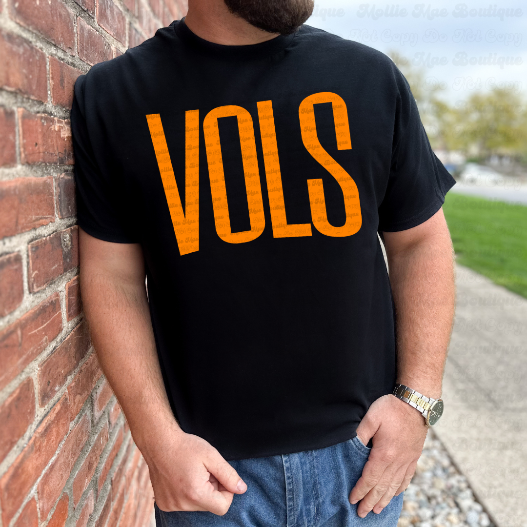 VOLS Oversized Print Graphic Tee or Sweatshirt