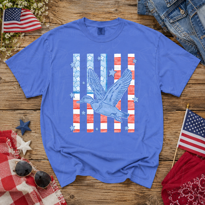 Independence Duck Patriotic Graphic Tee