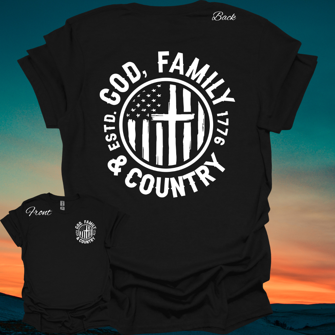 God Family Country