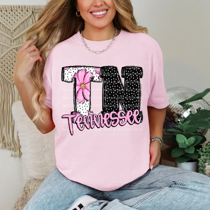 Tennessee Floral Tshirt