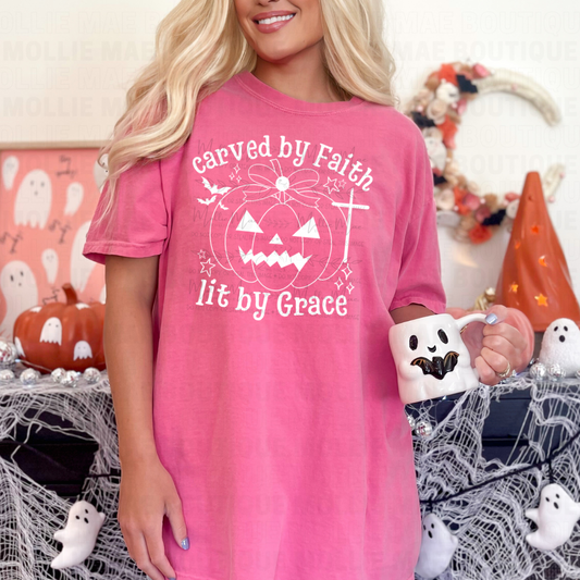 Carved by Faith Graphic Tee