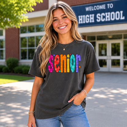 Senior Doodle Graphic Tee