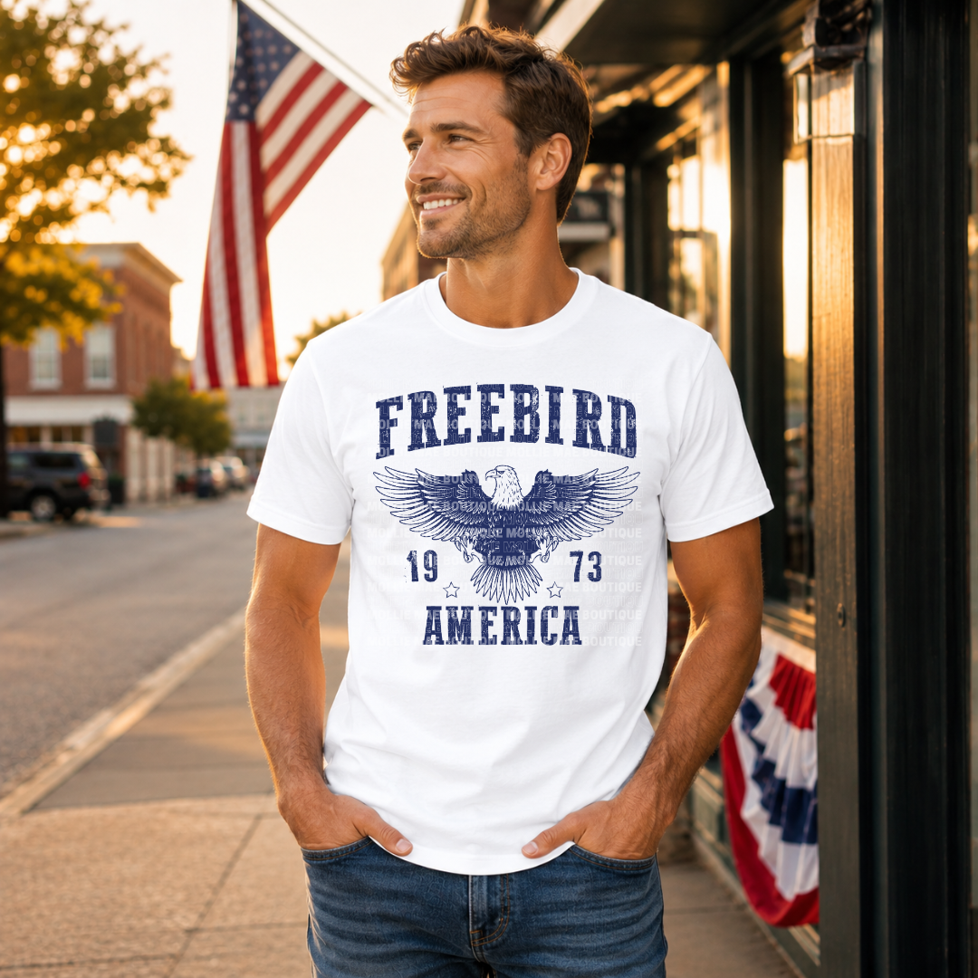Free Bird America Men's Graphic Tee