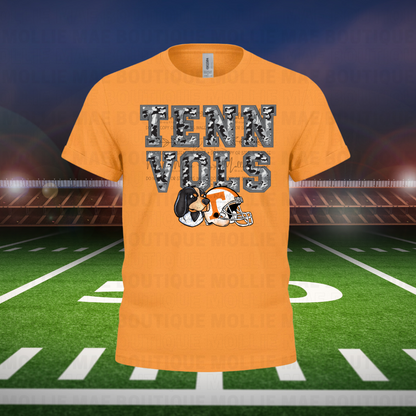 Grey Camo TENN VOLS Tee