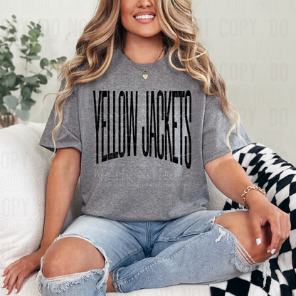 Fairview Yellow Jackets Oversized Graphic Tee