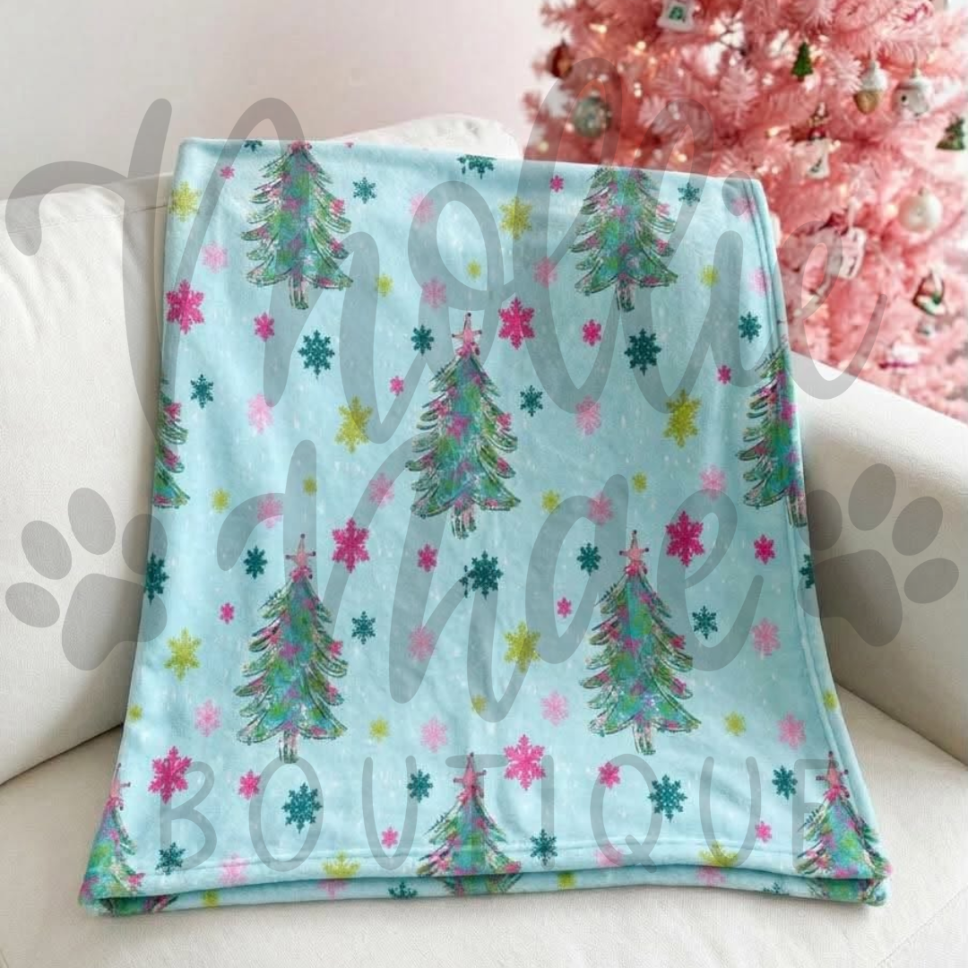 Christmas Tree Blanket - Preorder