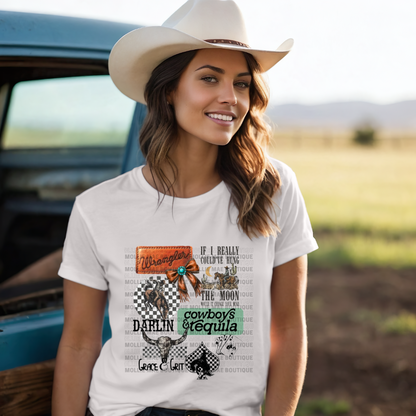 Cowboys & Tequila Tshirt