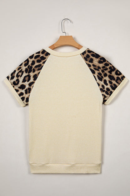 Keily Contrast Sleeve Loose Tee
